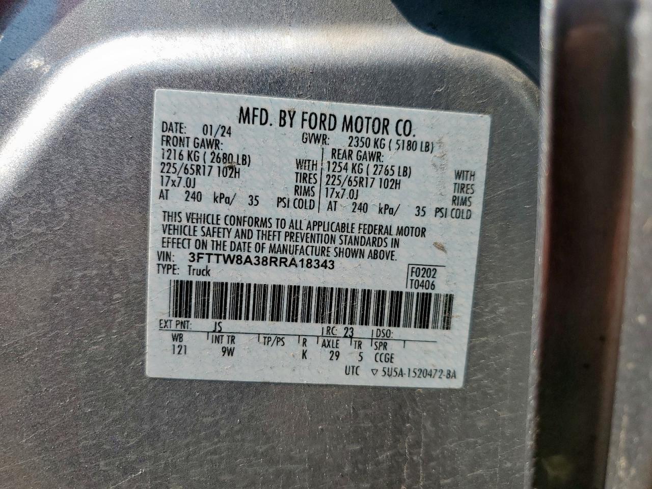 2024 FORD Maverick