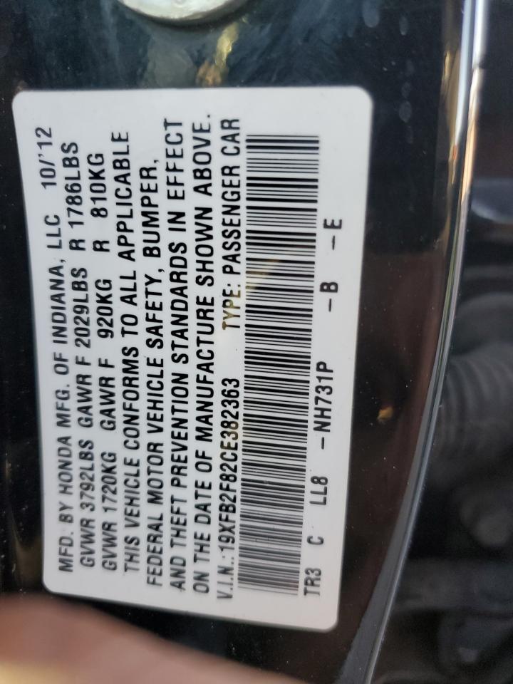 2012 HONDA CIVIC