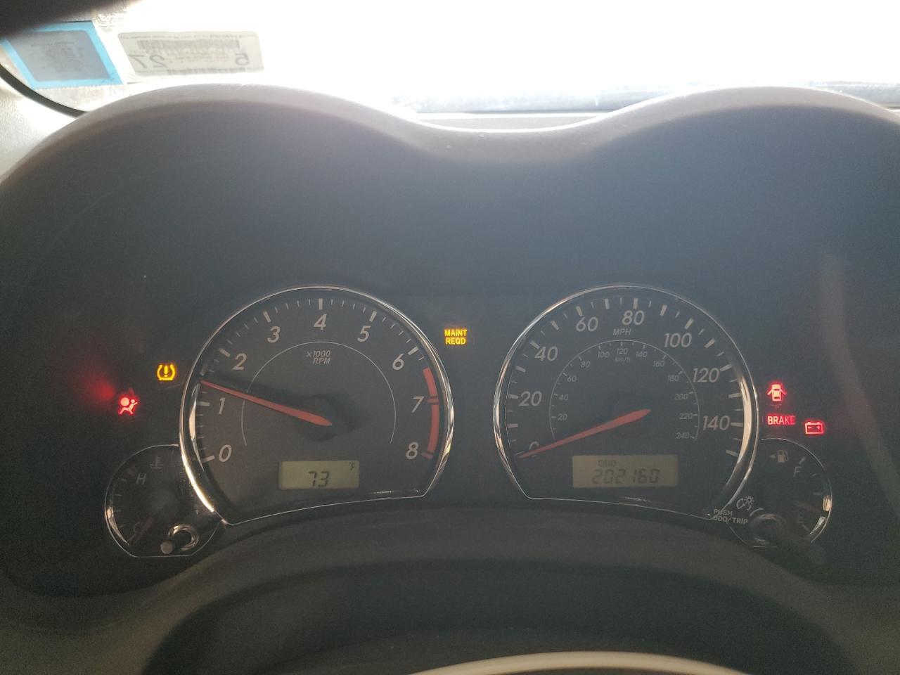 2011 TOYOTA COROLLA