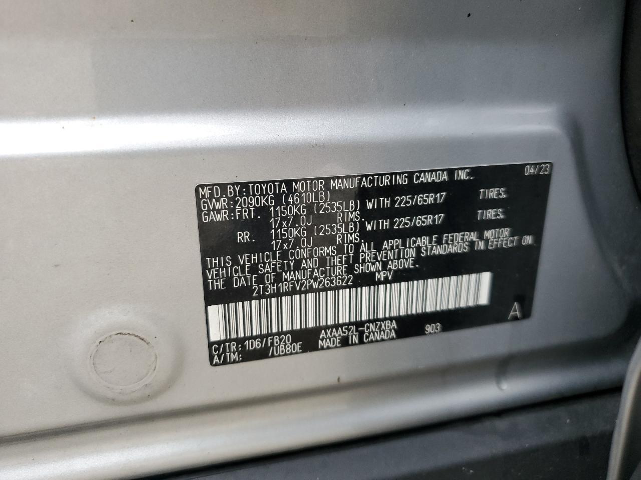 2023 TOYOTA RAV4