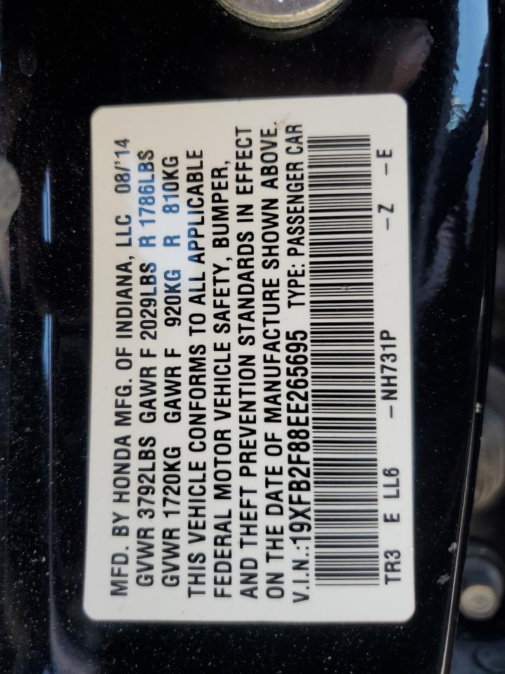 2014 HONDA CIVIC