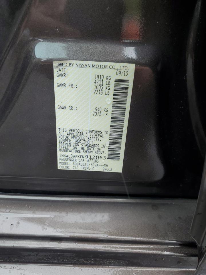 2015 NISSAN ALTIMA