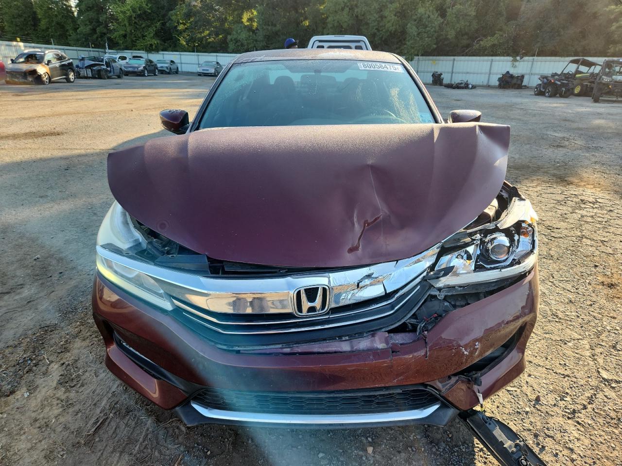 2016 HONDA ACCORD