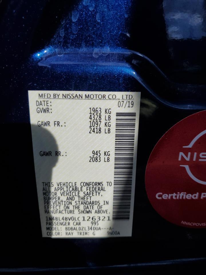 2020 NISSAN ALTIMA