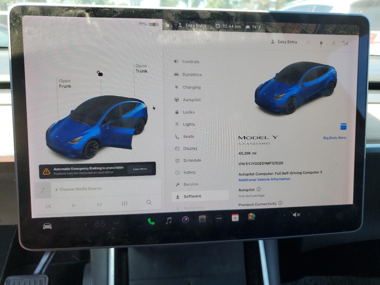2021 TESLA MODEL Y