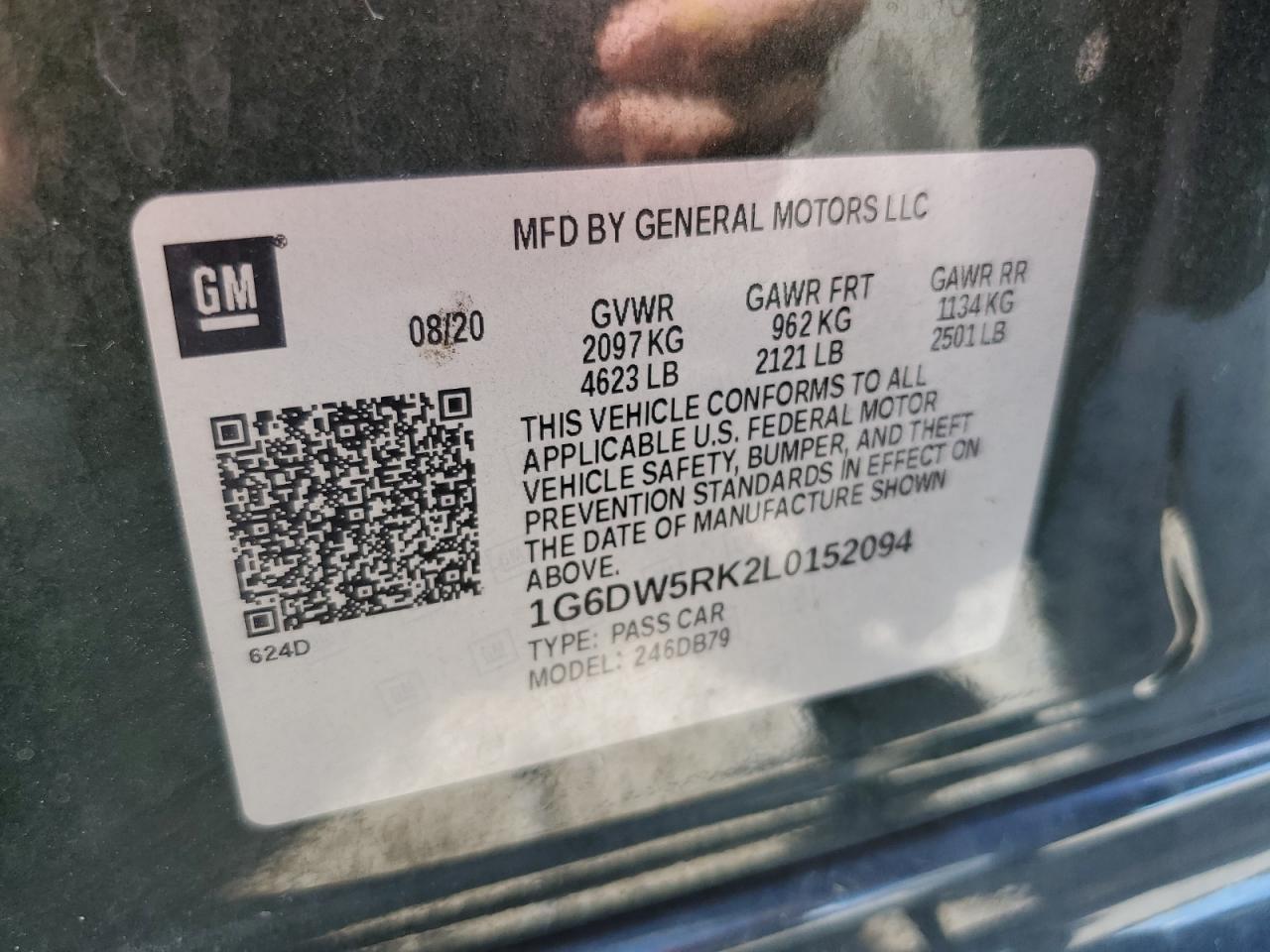 2020 CADILLAC CT5