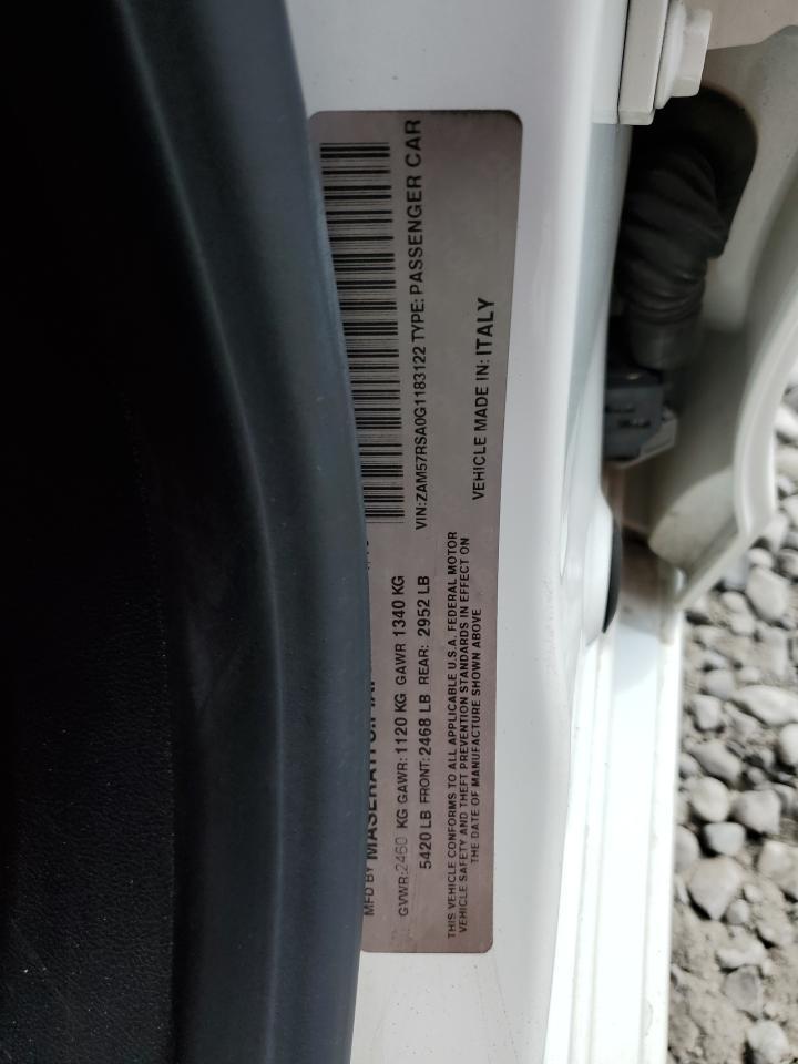 2016 MASERATI Ghibli
