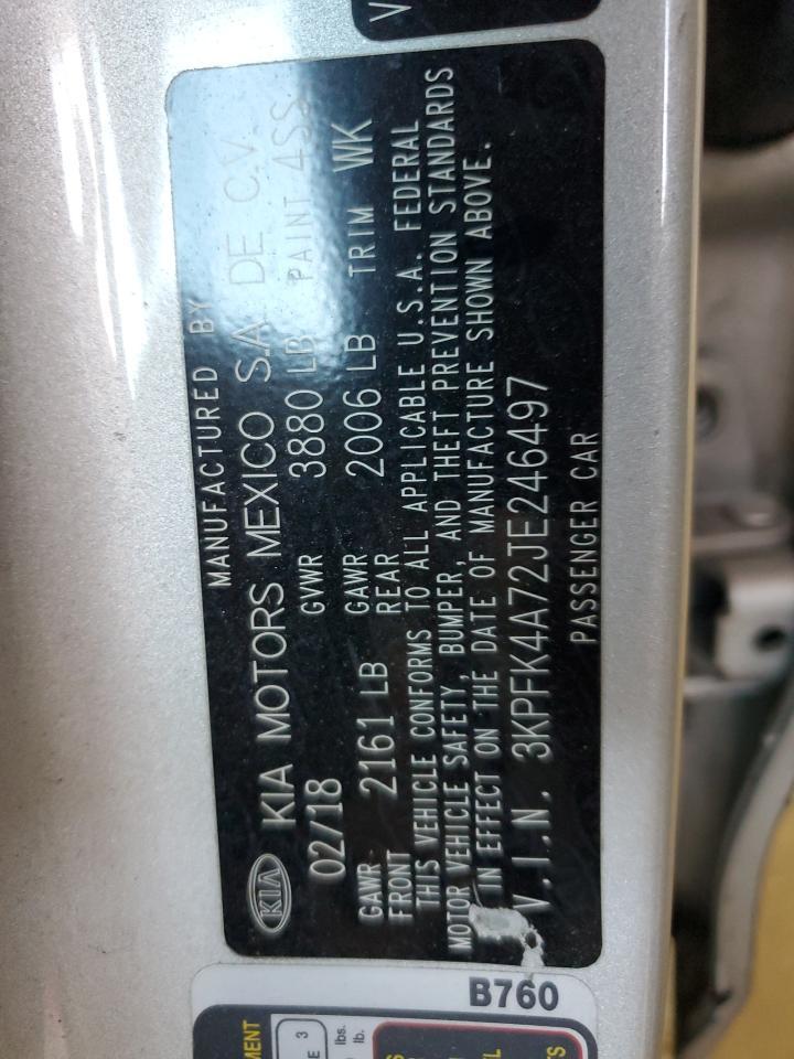2018 KIA FORTE