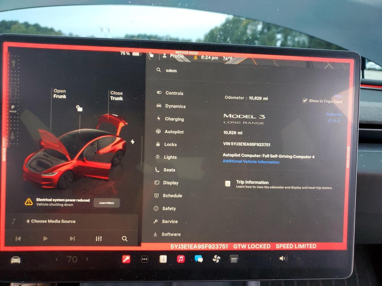 2025 TESLA MODEL 3