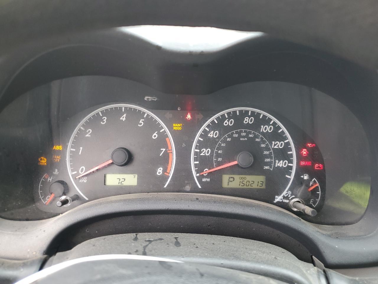 2012 TOYOTA COROLLA