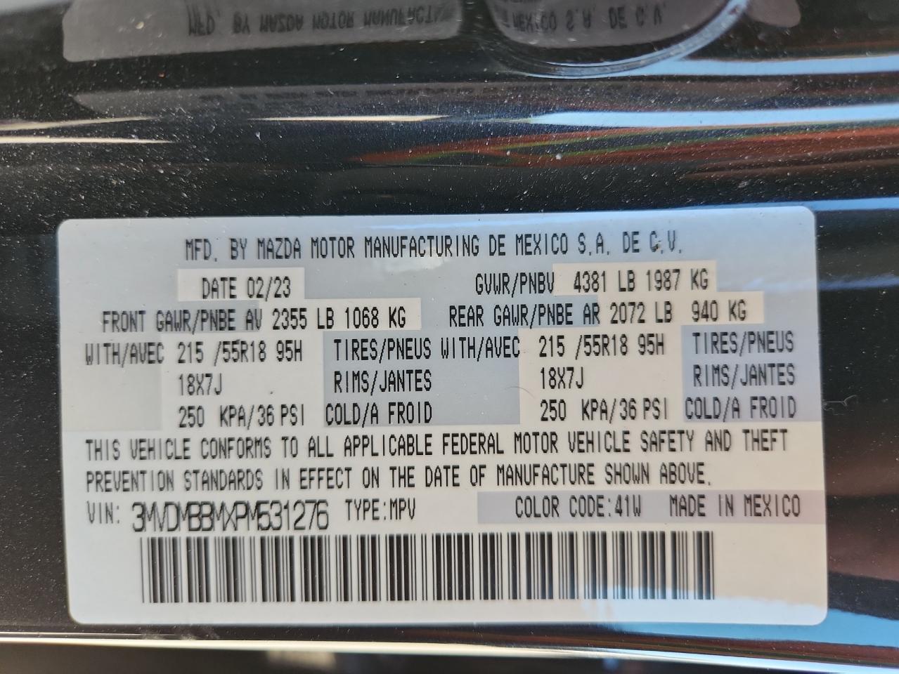 2023 MAZDA CX-30