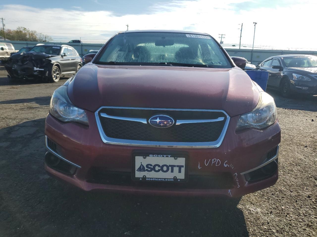 2016 SUBARU IMPREZA