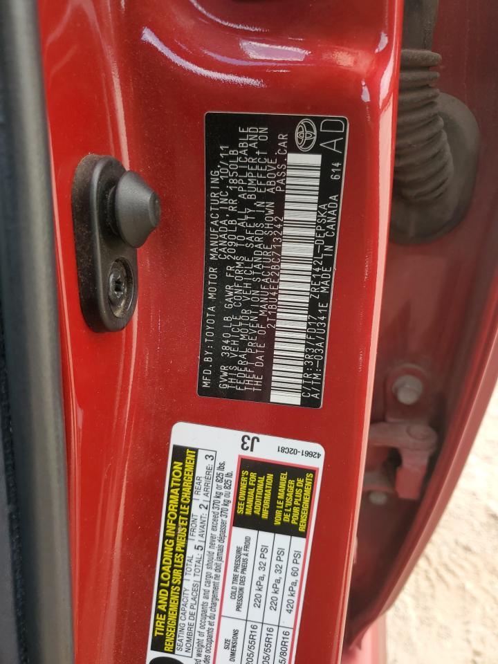 2011 TOYOTA COROLLA