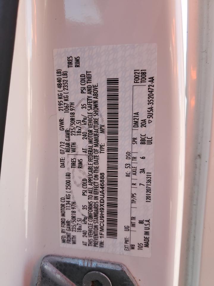 2013 FORD ESCAPE
