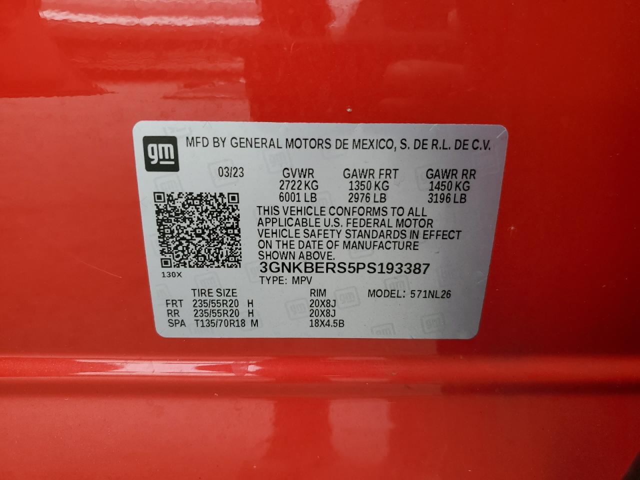 2023 CHEVROLET BLAZER