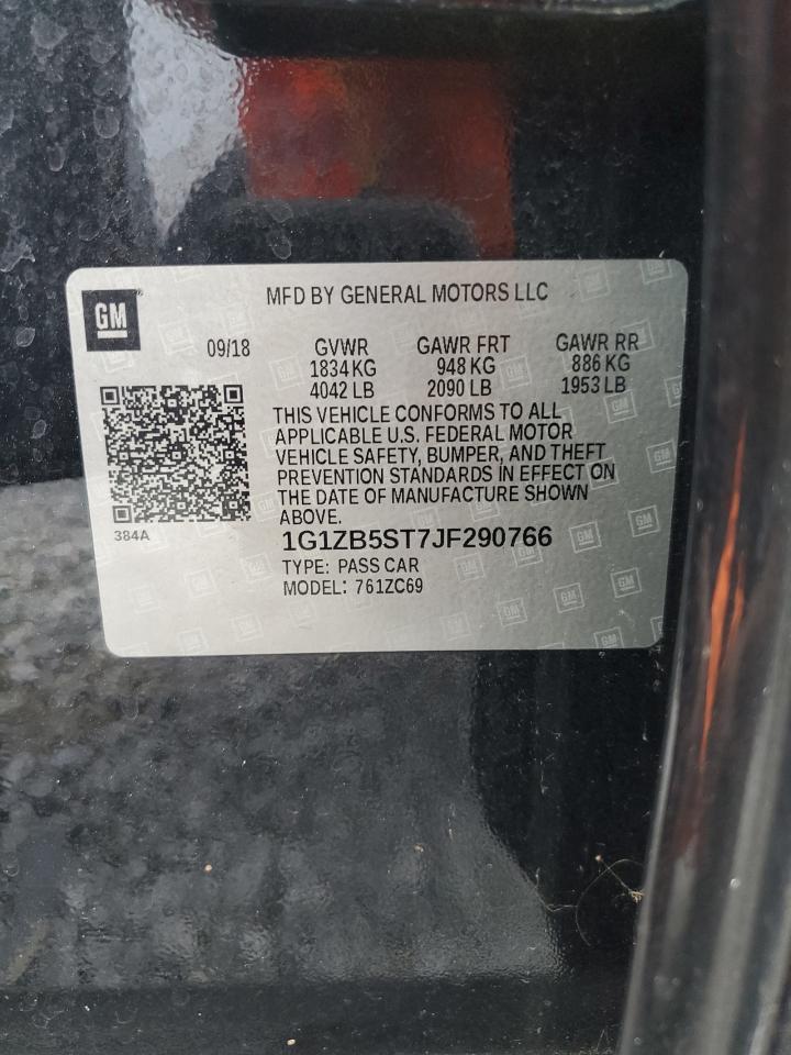 2018 CHEVROLET MALIBU