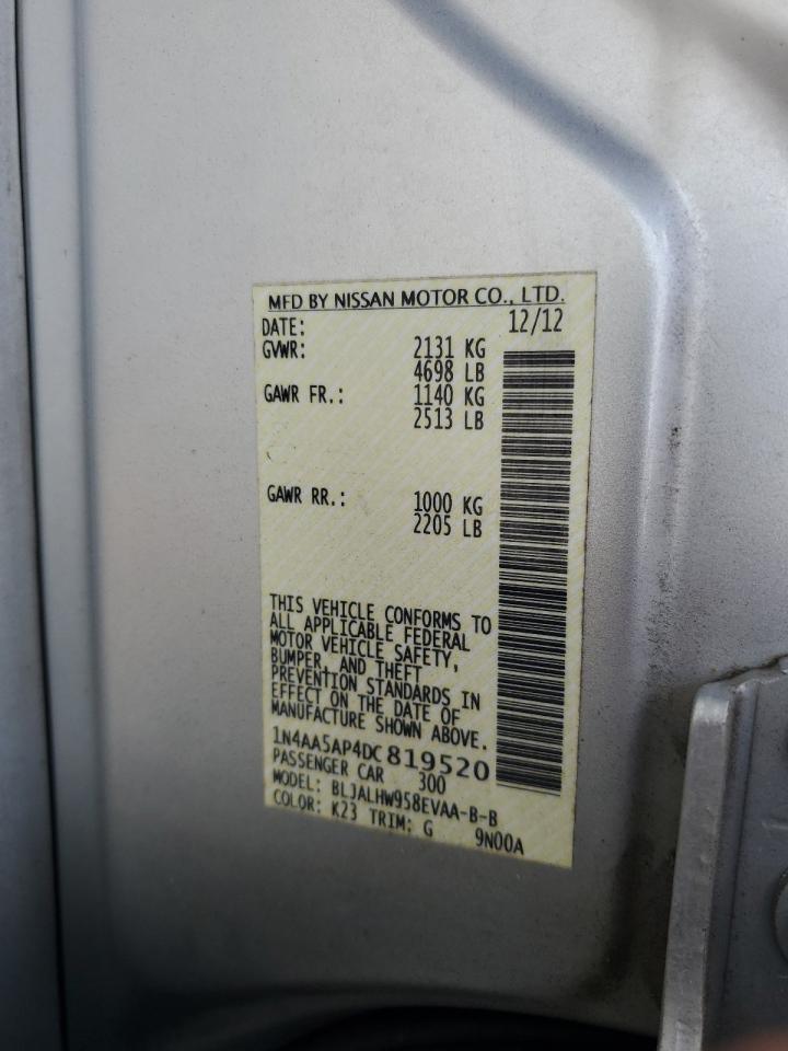 2013 NISSAN Maxima