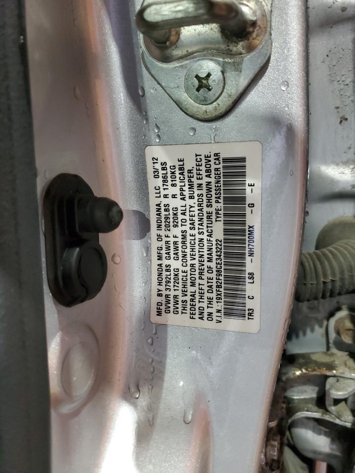 2012 HONDA CIVIC