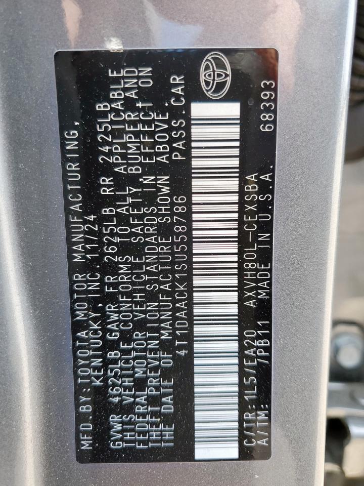 2025 TOYOTA CAMRY