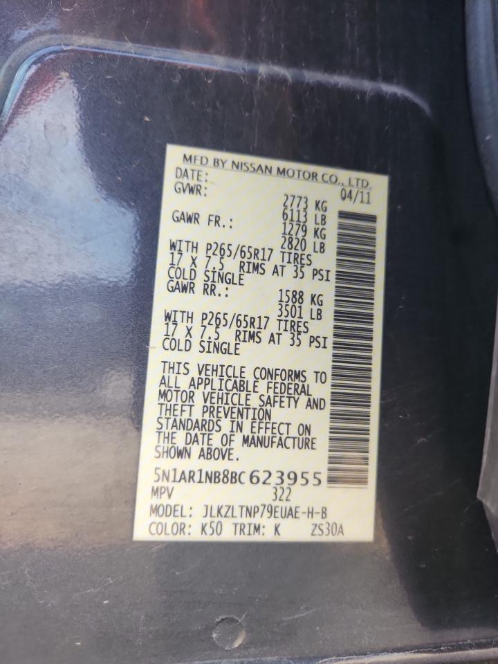 2011 NISSAN PATHFINDER