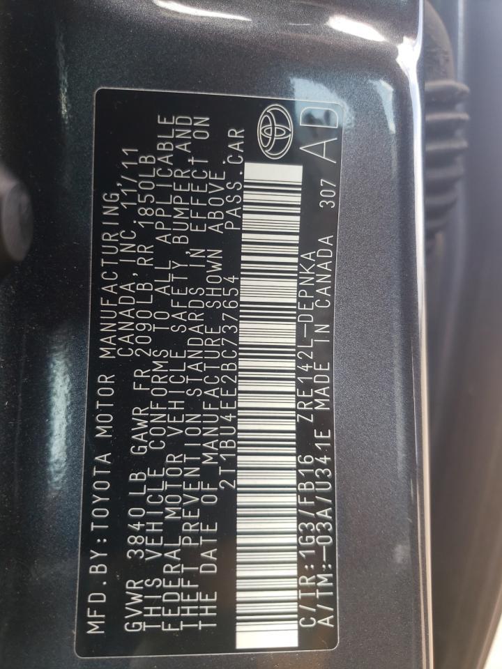 2011 TOYOTA COROLLA