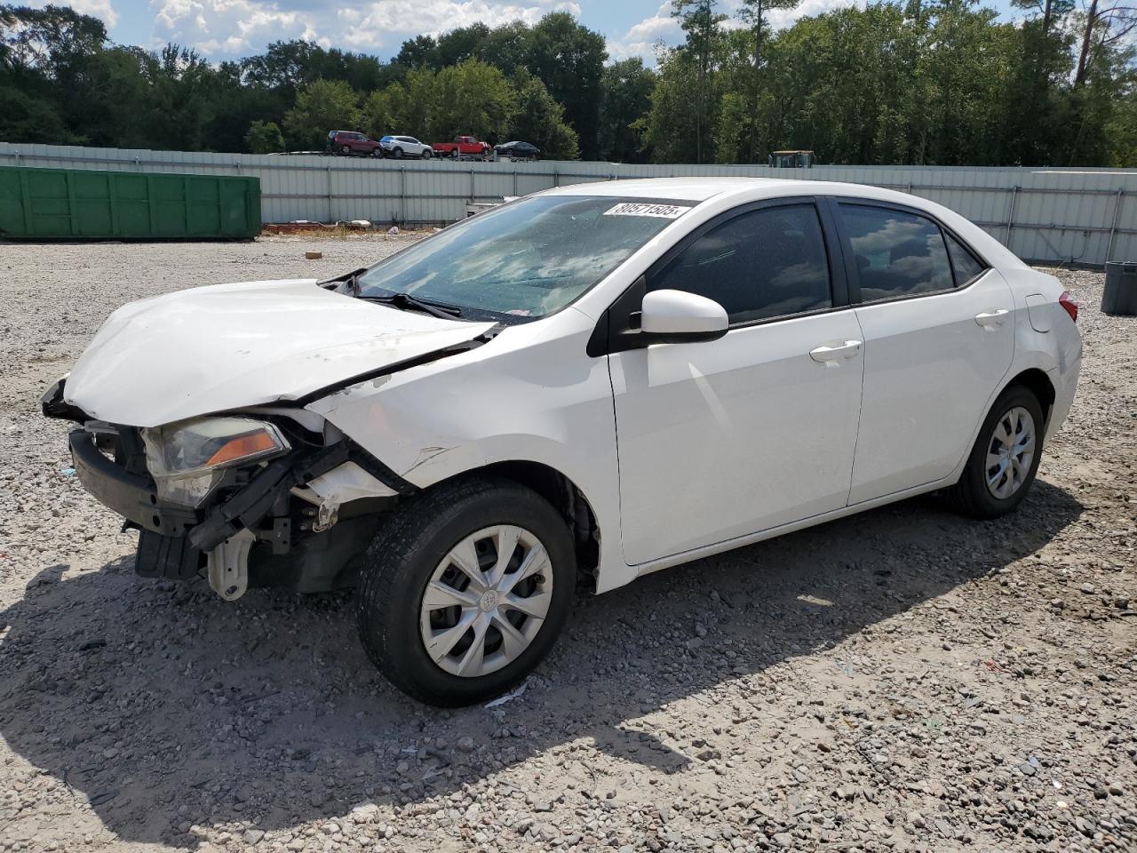 2016 TOYOTA COROLLA
