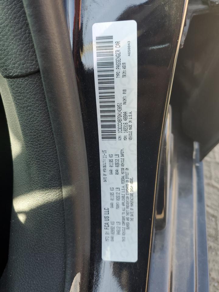 2016 CHRYSLER 200