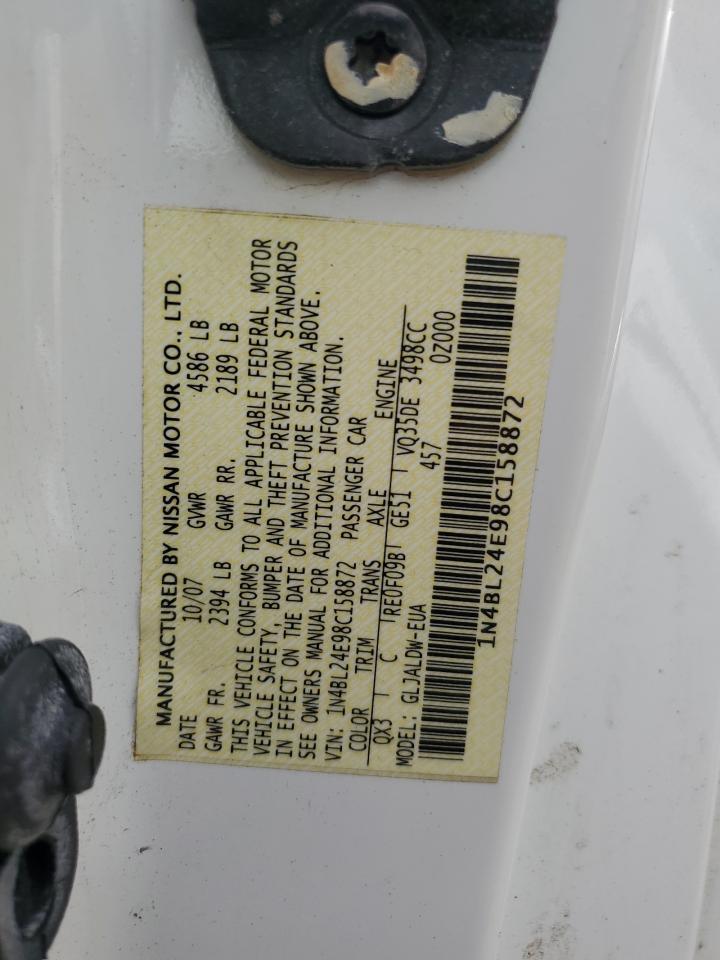 2008 NISSAN ALTIMA