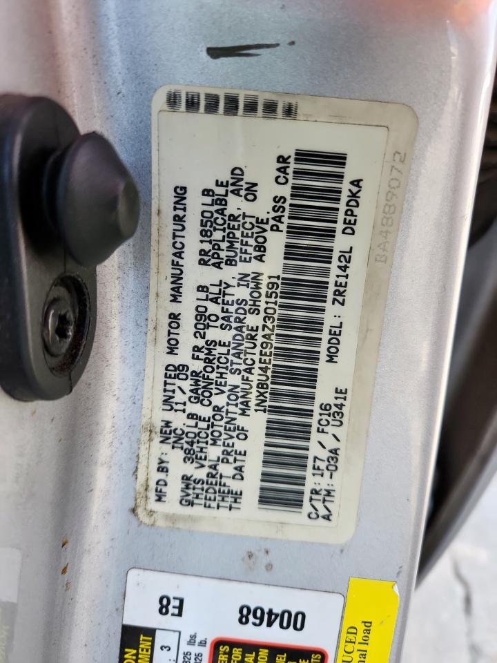 2010 TOYOTA COROLLA