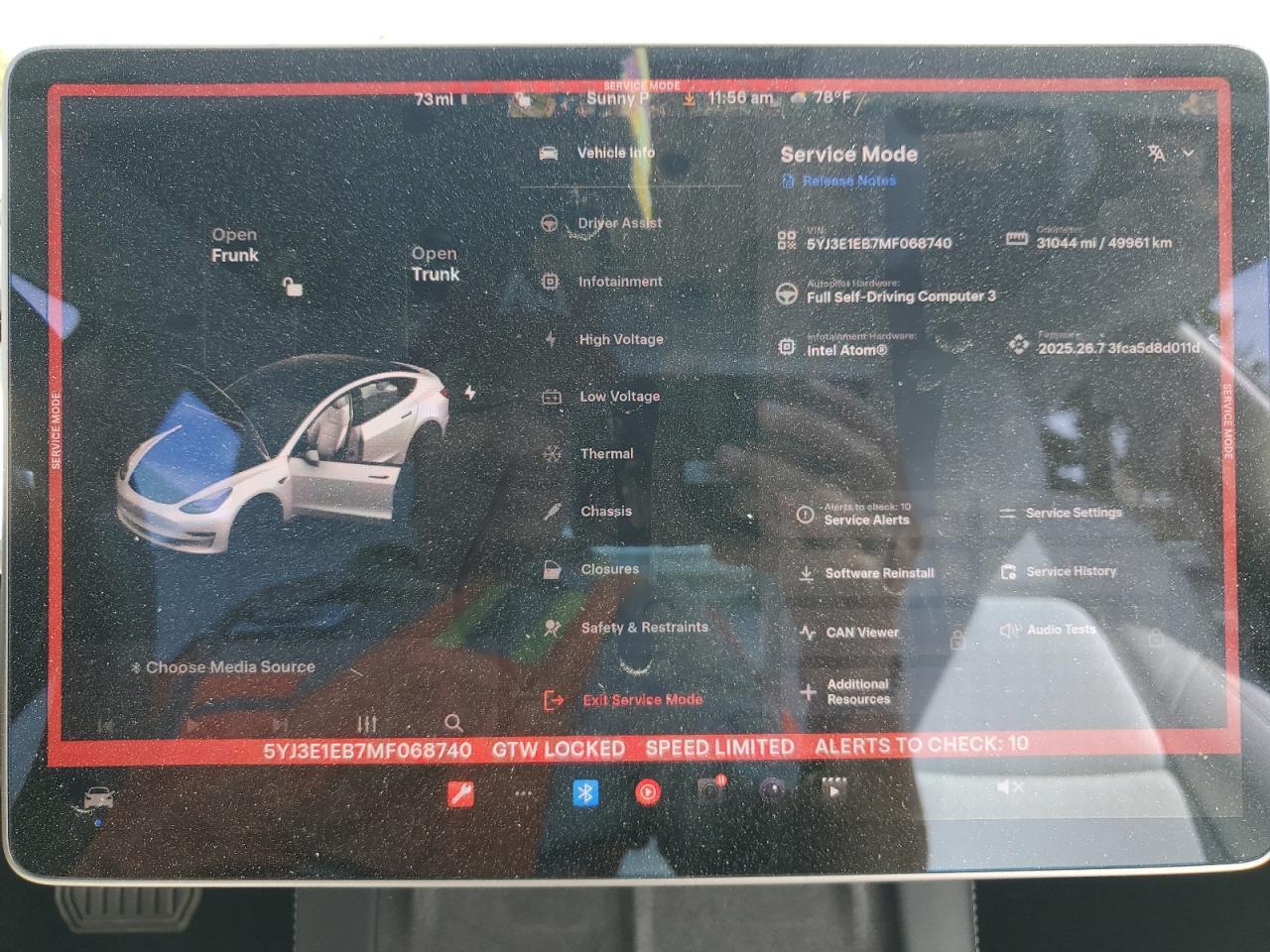 2021 TESLA MODEL 3