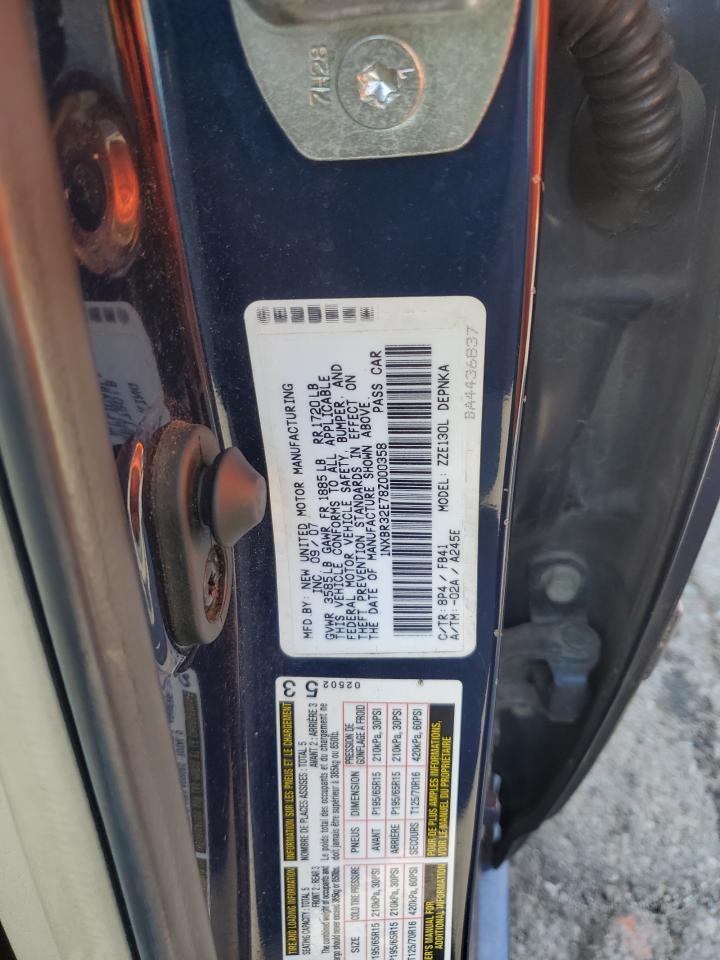 2008 TOYOTA COROLLA