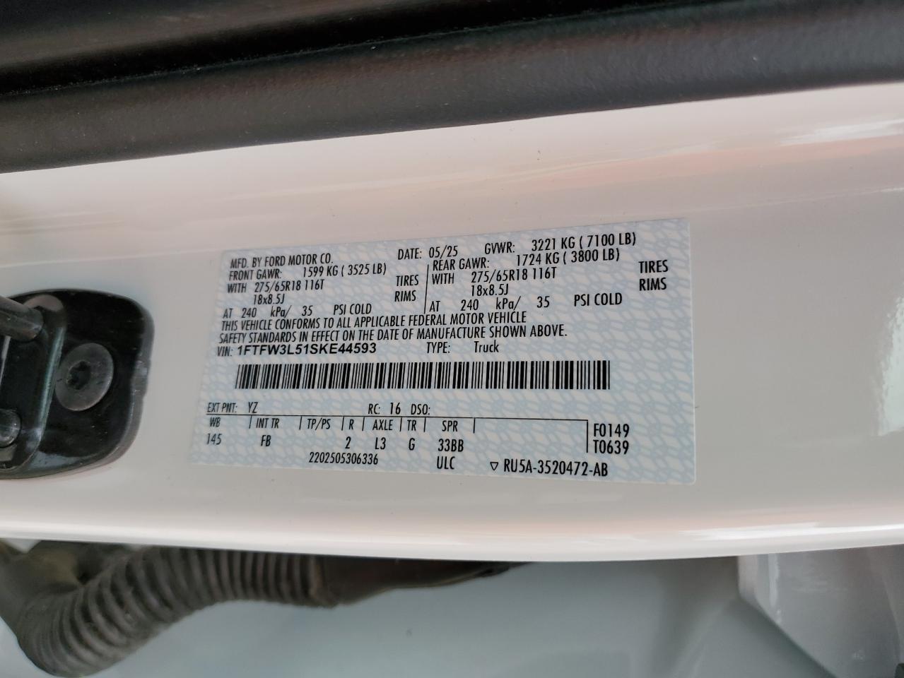 2025 FORD F-150