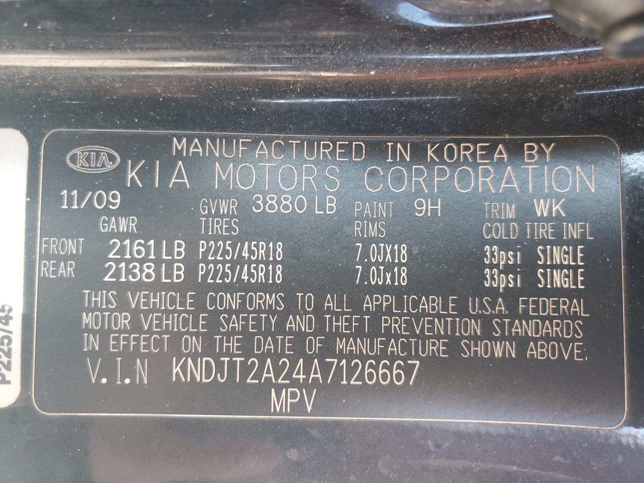 2010 KIA SOUL
