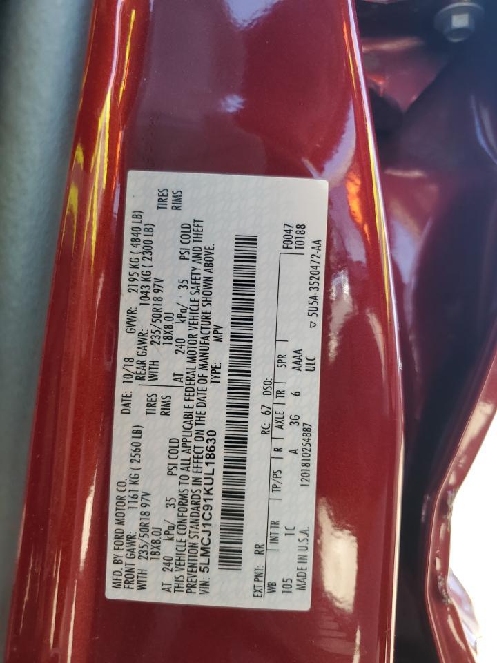 2019 LINCOLN MKC