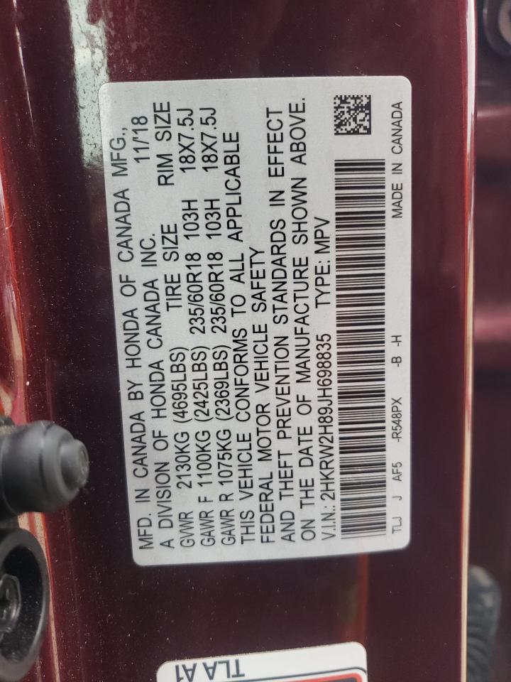 2018 HONDA CR-V