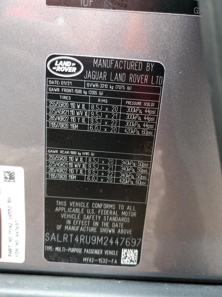 2021 LAND ROVER Discovery