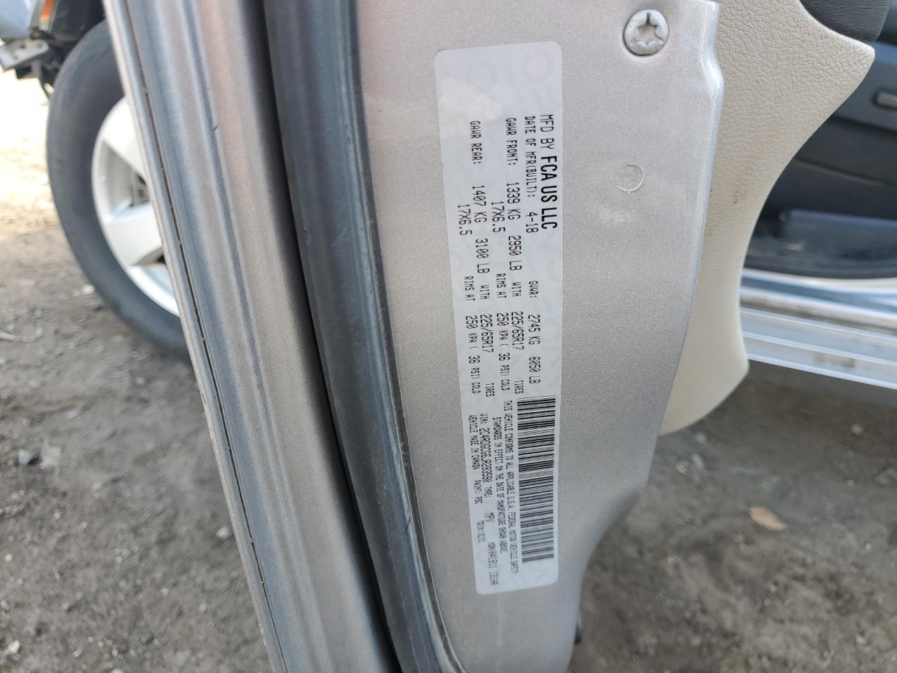 2018 DODGE GRAND CARAVAN