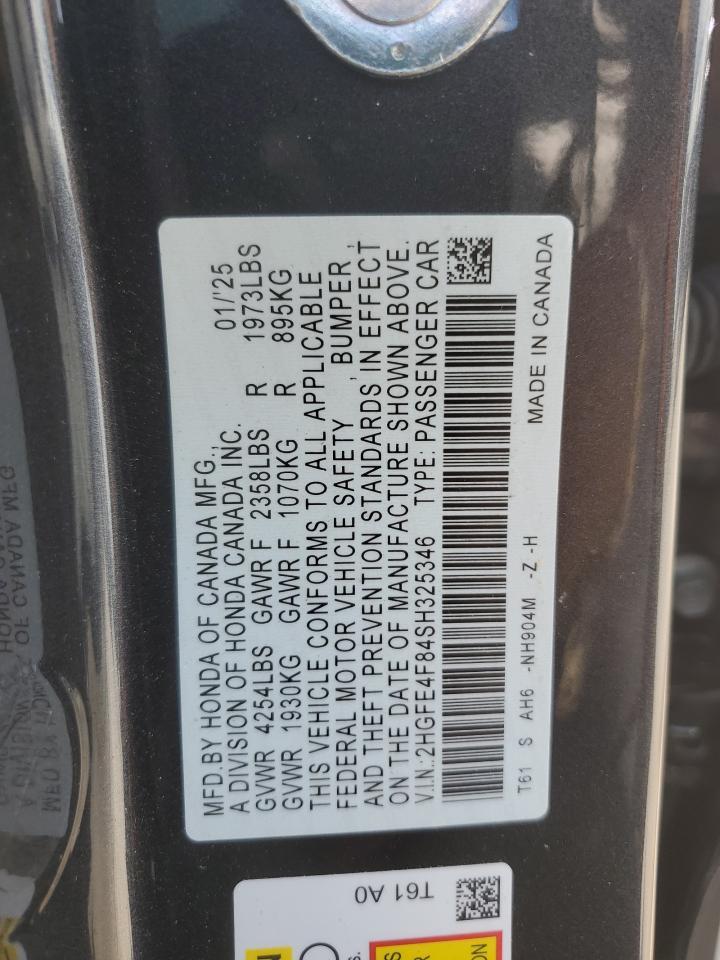 2025 HONDA CIVIC