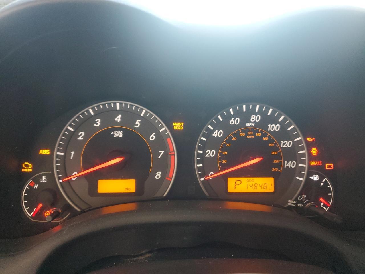 2010 TOYOTA COROLLA