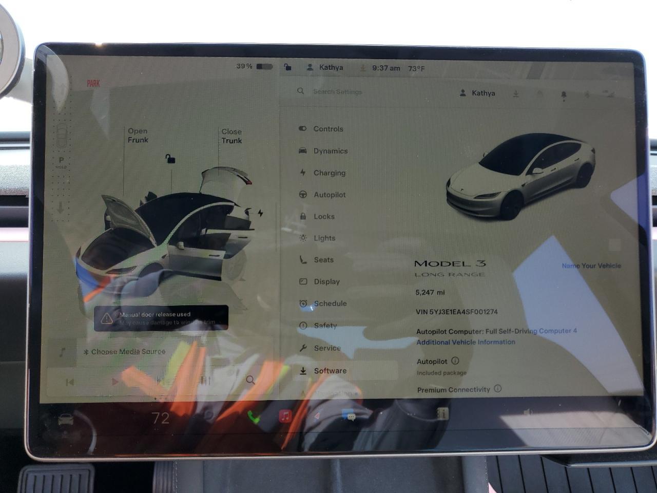 2025 TESLA MODEL 3