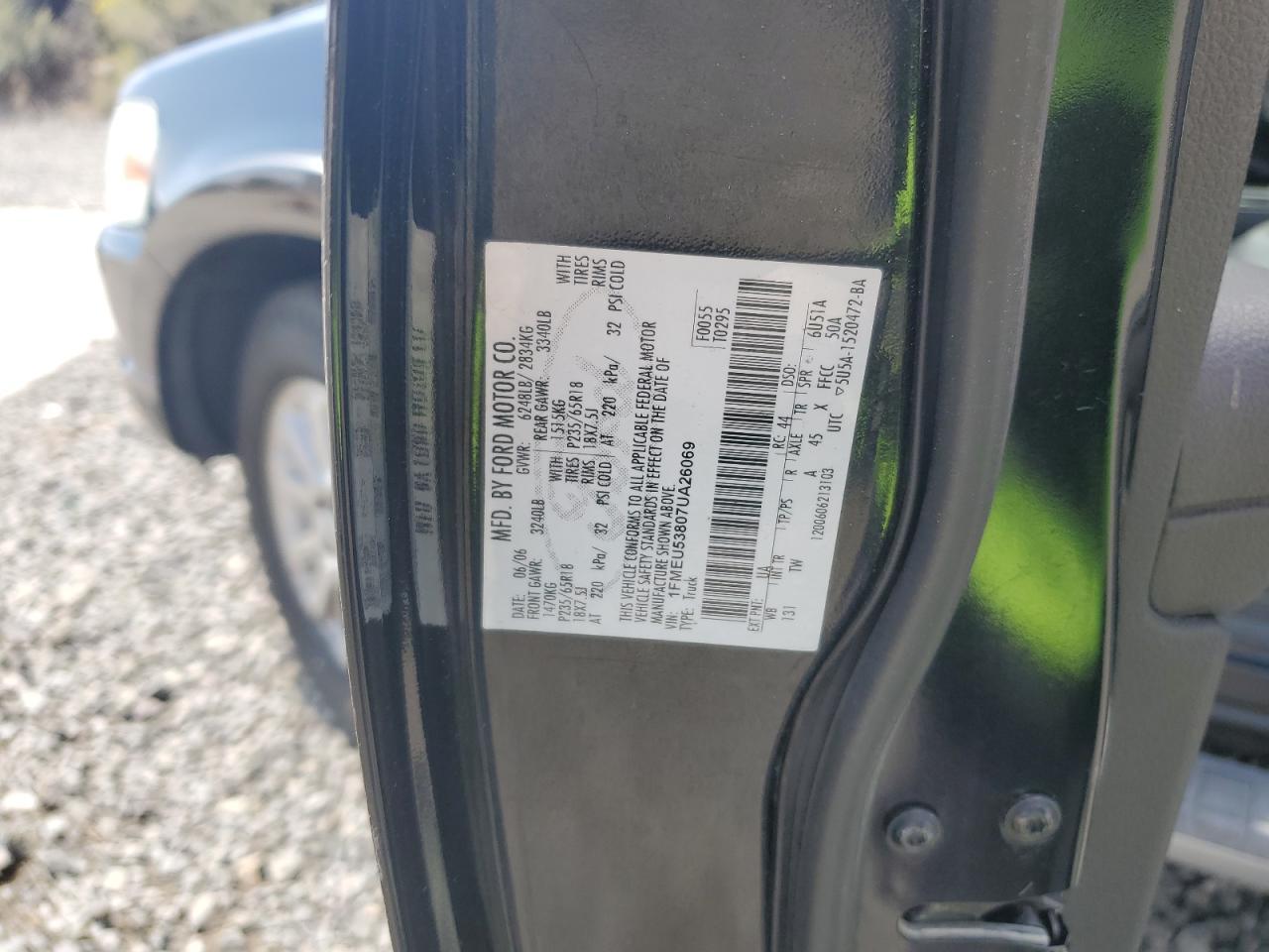 2007 FORD Explorer Sport Trac