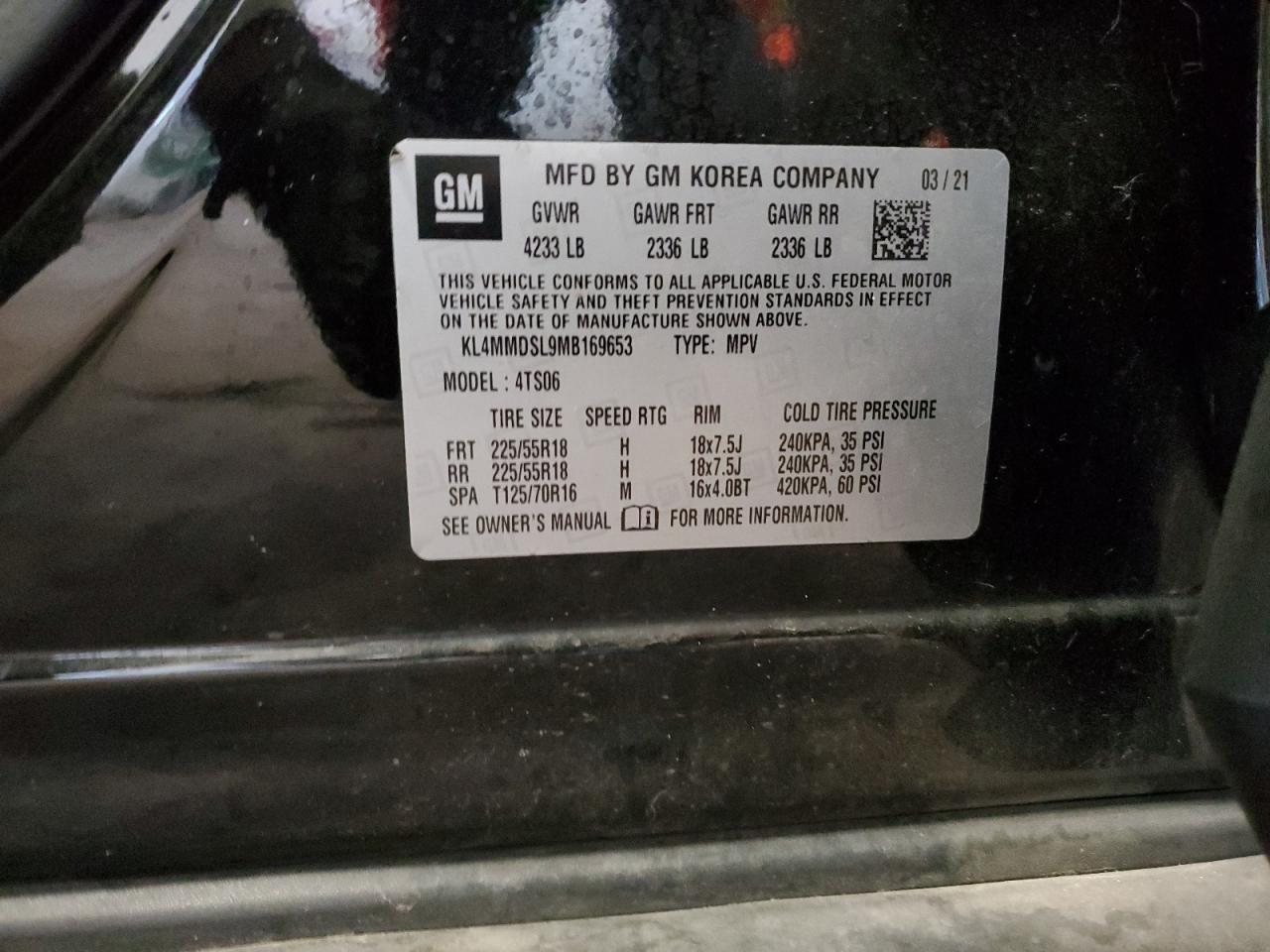 2021 BUICK Encore GX