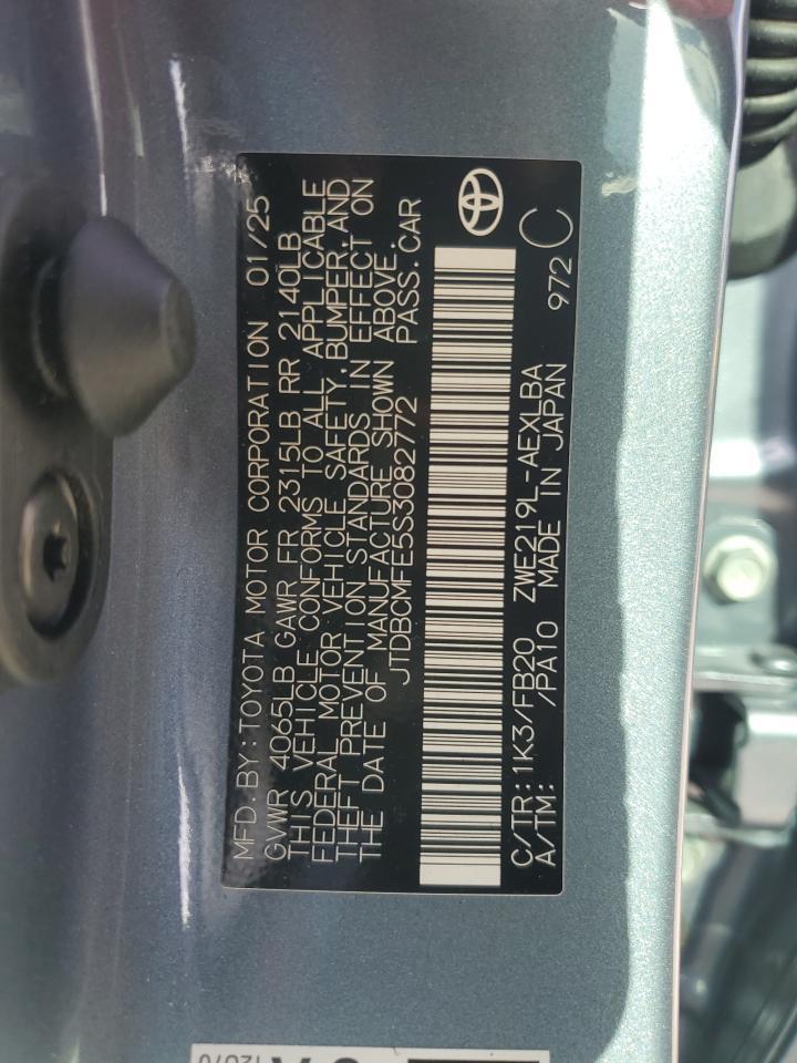 2025 TOYOTA COROLLA