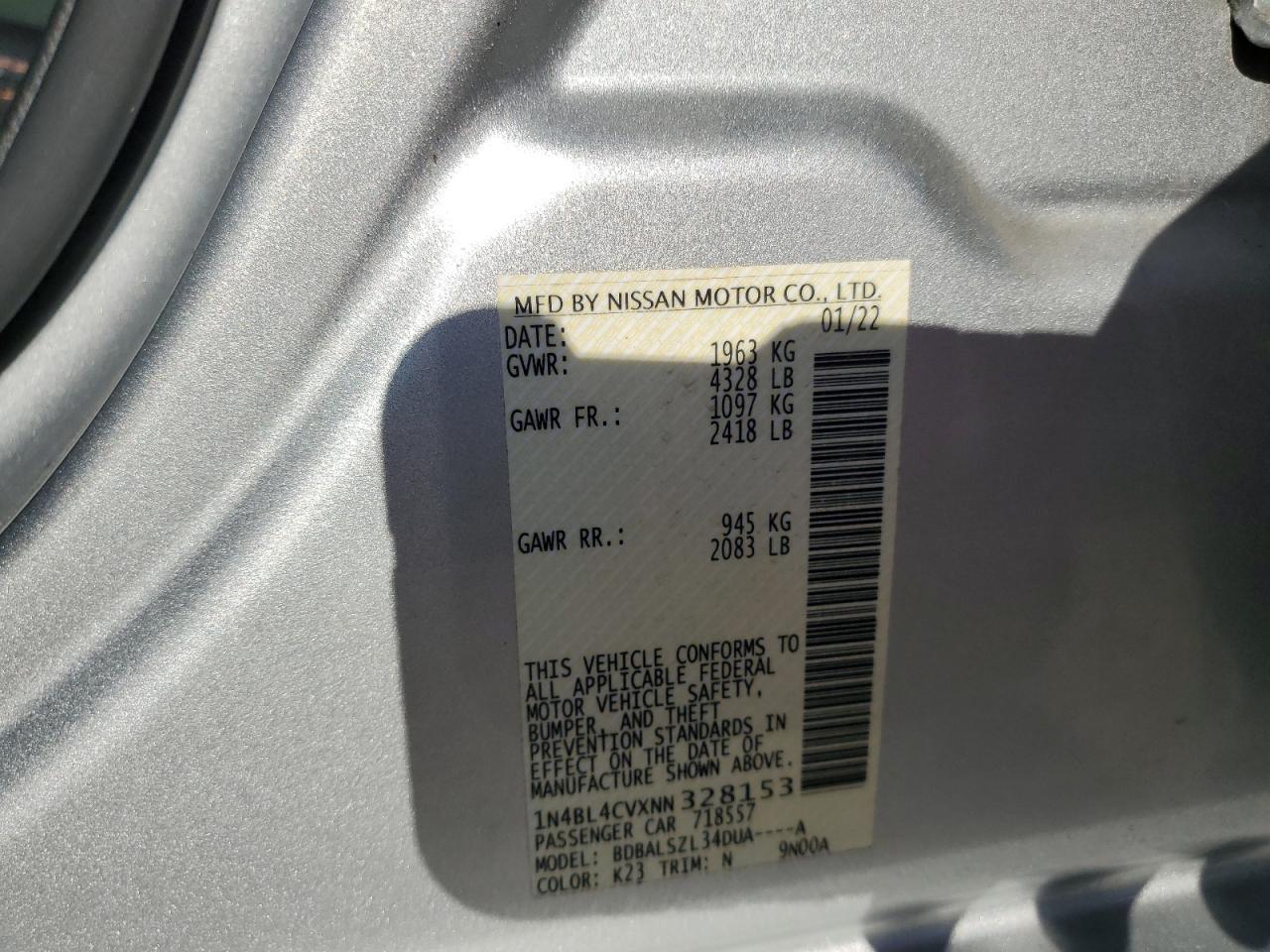 2022 NISSAN ALTIMA