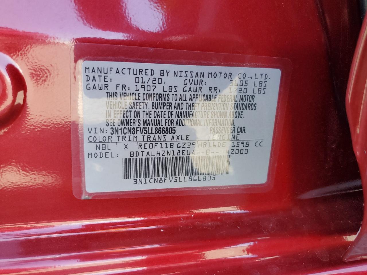 2020 NISSAN VERSA