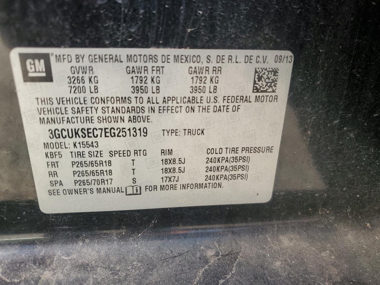 2014 CHEVROLET Silverado
