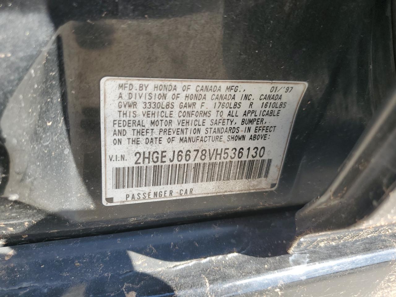 1997 HONDA CIVIC