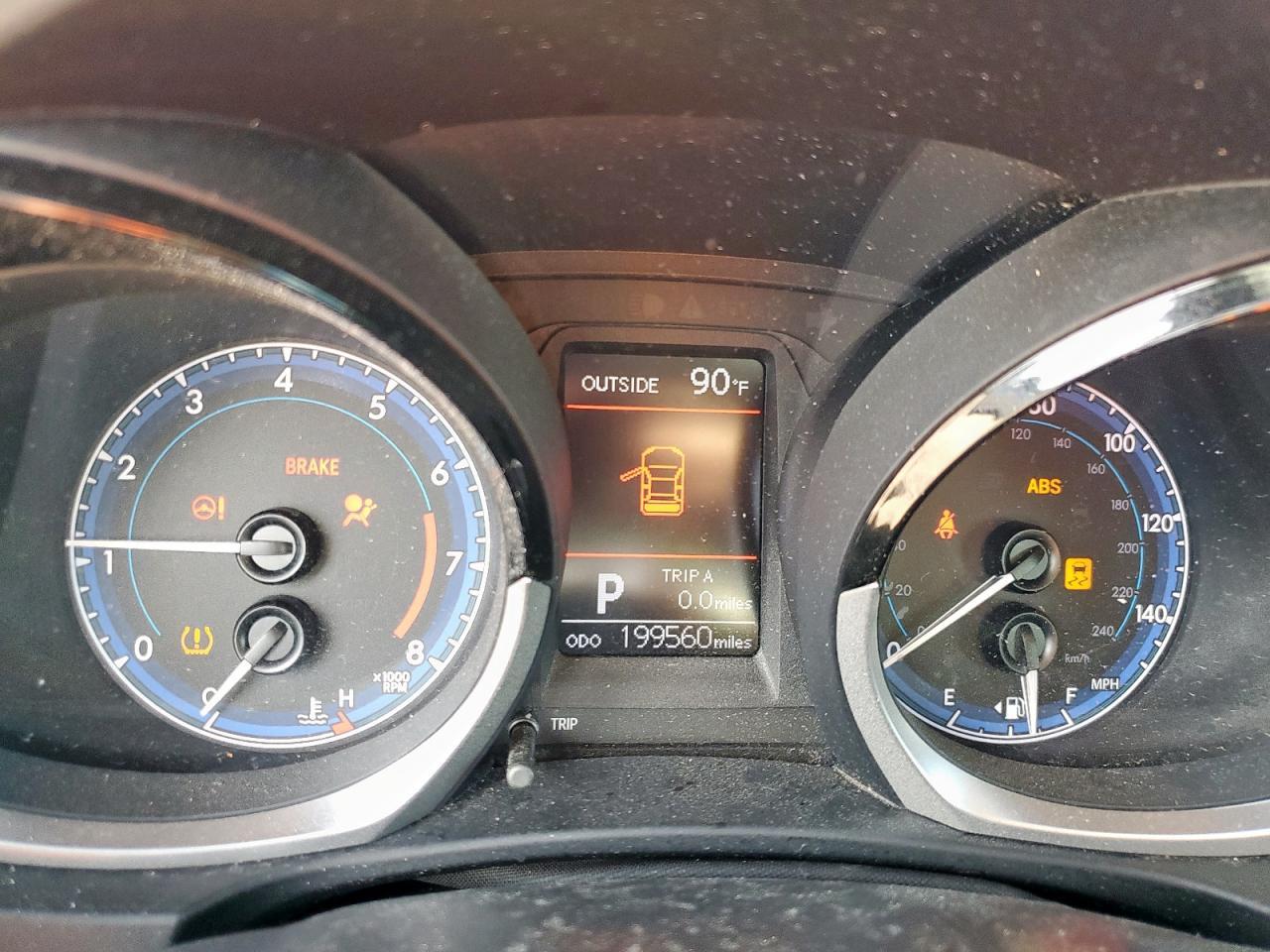 2016 TOYOTA COROLLA