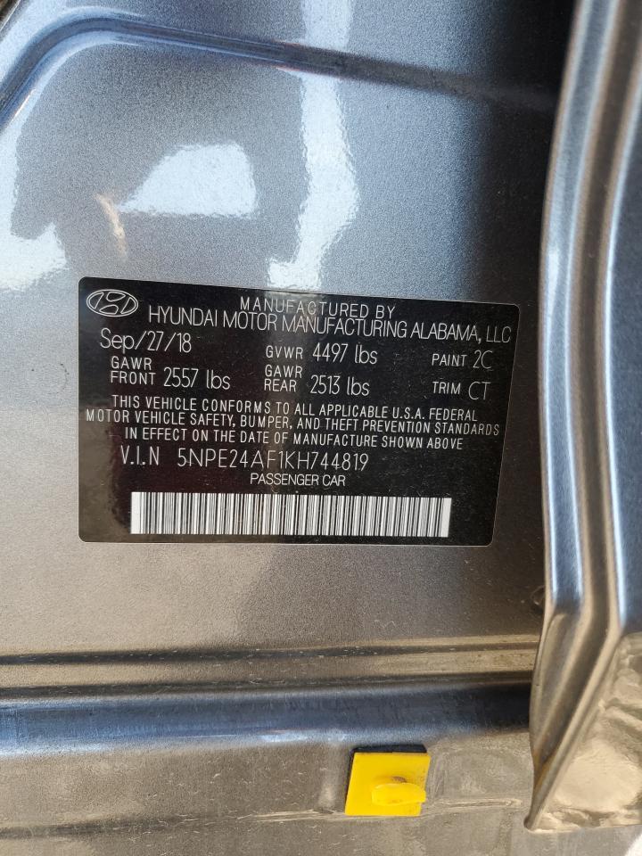2019 HYUNDAI SONATA