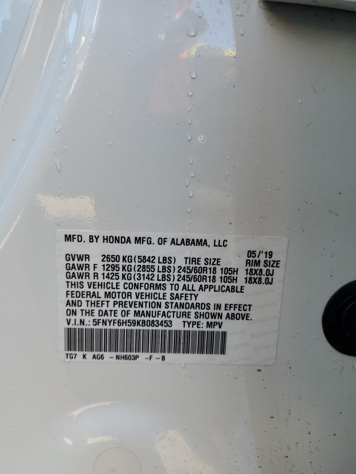 2019 HONDA PILOT